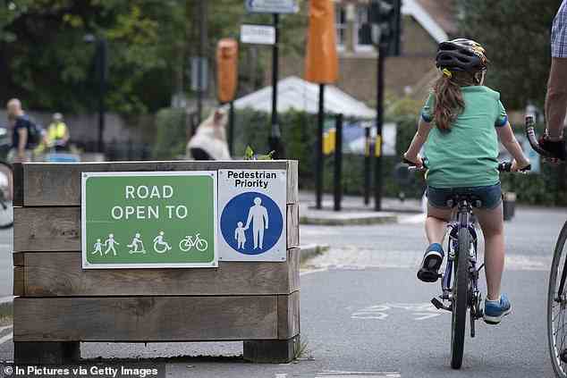 Traffic restrictions were put in place around London to encourage more cycling and walking but the 'cash cow' fines have been slammed for funding councils