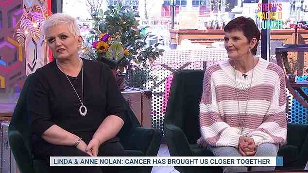 Traurige Zeit: Während Linda gegen unheilbaren Krebs kämpfte, wurde bei ihrer Schwester Anne ebenfalls Brustkrebs diagnostiziert, bevor sie 2020 Entwarnung erhielt