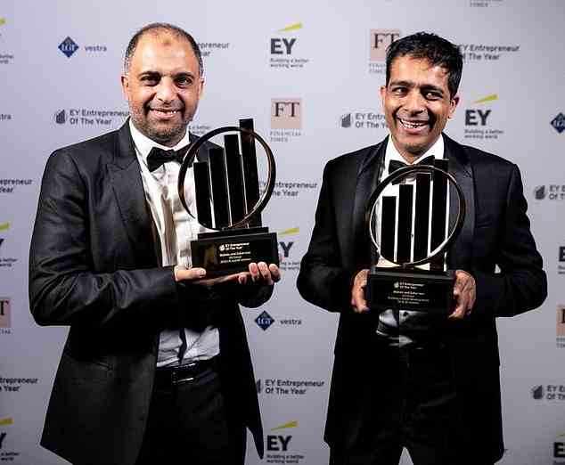 Mohsin und Zuber Issa wurden 2018 zum EY Entrepreneur of the Year ernannt