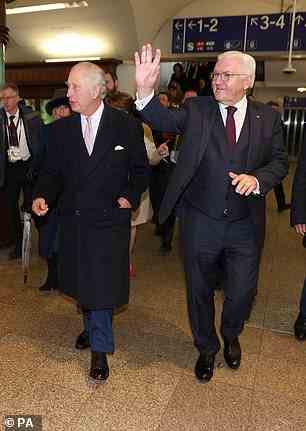 King Charles and German President Frank-Walter Steinmeier
