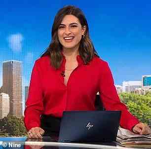 Mark Latham was slammed over an 'appalling' tweet last year attacking the Channel Nine election debate host Sarah Abo (pictured)
