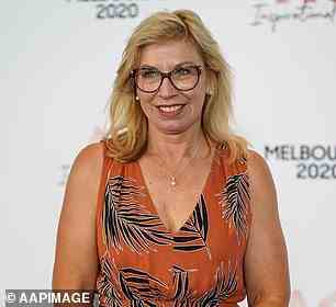 In 2015, Mark Latham left his job as a columnist on the Australian Financial Review after criticising domestic violence campaigner Rosie Batty (pictured) and several women journalists on Twitter
