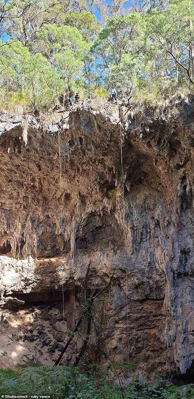 Brides Cave in Boranup (im Bild) in der Nähe von Margaret River ist ein beliebter Ort zum Abseilen.  Die Schüler einer High School in Perth waren auf einem Ausflug, als ihr Lehrer stürzte
