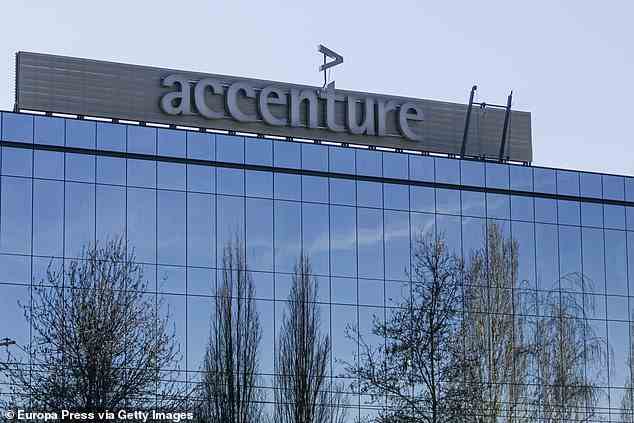 Stellenabbau: Accenture, einst Teil des Wirtschaftsprüfungsunternehmens Arthur Andersen, sagte, es werde in den nächsten 18 Monaten 2,5 % seiner 738.000 Mitarbeiter abbauen