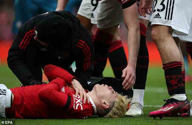 Die Knöchelverletzung von Man-United-Star Alejandro Garnacho ist „schlimmer als zunächst befürchtet“, heißt es in Berichten