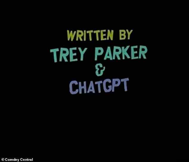Die vierte Folge von Staffel 26 zeigt mehrere Jungen aus Stans Klasse, die den Chatbot verwenden, um Aufsätze zu schreiben und Textnachrichten an Mädchen zu senden – und der Abspann zeigt, dass es „von Trey Parker und ChatGPT geschrieben“ wurde.