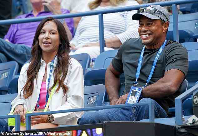 Erica Herman und Tiger Woods wurden seit den US Open im August 2022 nicht mehr zusammen gesehen