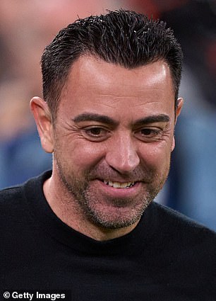 Barcelona-Trainer Xavi gab zu, dass er Garcia „zwei Monate lang“ im Mittelfeld trainiert hat.