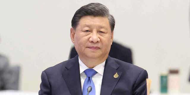 Der chinesische Staatspräsident Xi Jinping nimmt am 29. APEC-Wirtschaftsführertreffen der asiatisch-pazifischen Wirtschaftskooperation in Bangkok, Thailand, am 19. November 2022 teil.