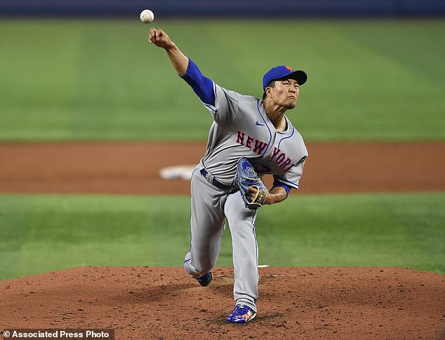 New York Mets starting pitcher Kodai Senga struck out eight in his major league debut