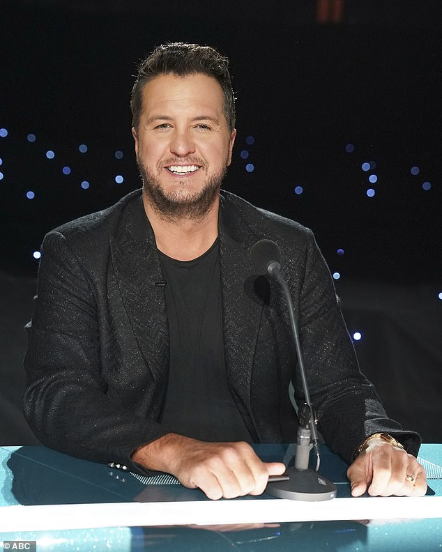 Massive: Luke Bryan boasted she was a, 'Massive star,' while her mom said how proud she was of her