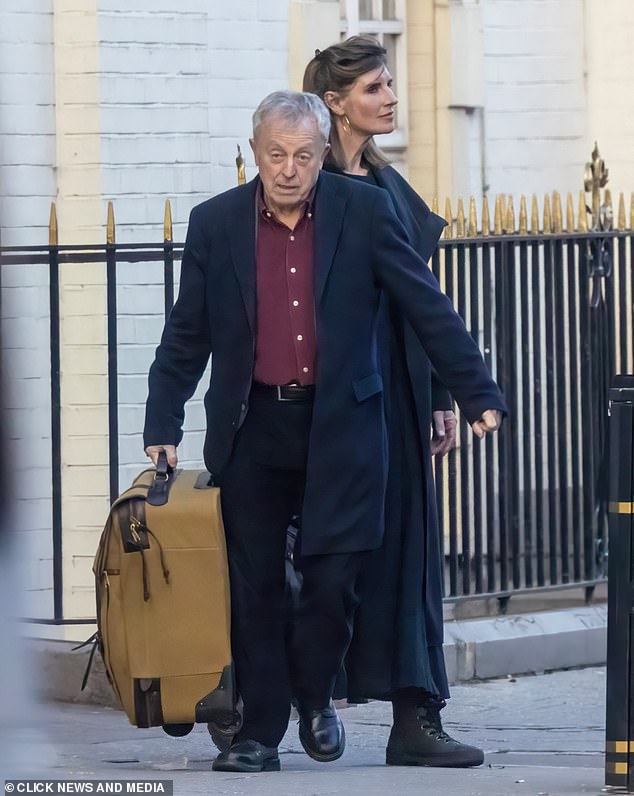 There were several clues that exposed Yorkshire Shepherdess Amanda's affair with businessman Robert Davies, 71 (pictured together last month)