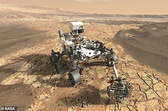 Nasa's Mars 2020 rover (artist's impression) is searching for signs of ancient life on Mars in a bid to help scientists better understand how life evolved on our own planet
