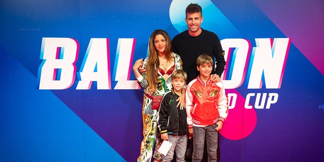 Shakira und Gerard Piqué teilen sich die Söhne Milan (10) und Sasha (8).