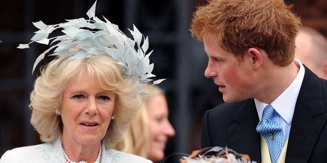 In "Ersatzteil," Prinz Harry hob seine Stiefmutter Camilla, die Gemahlin der Königin, hervor.