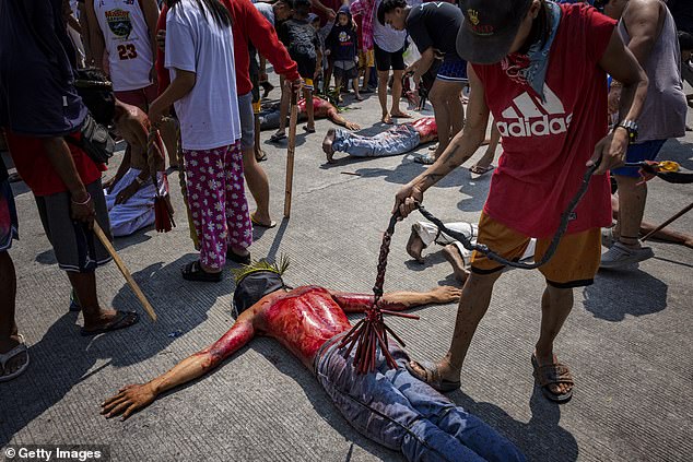 Die Philippinen sind Asiens katholischste Nation und viele Gläubige beteiligen sich an der brutalen – aber freiwilligen – Praxis