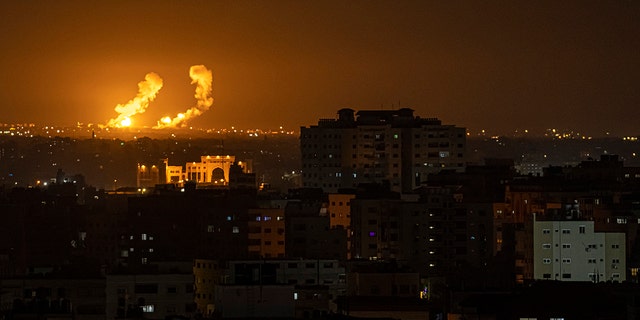 Das israelische Militär hat am Freitag, den 7. April 2023 Ziele im südlichen Gazastreifen angegriffen. 