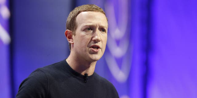 Mark Zuckerberg, CEO und Gründer von Facebook Inc., spricht während des Silicon Slopes Tech Summit in Salt Lake City am 31. Januar 2020. 