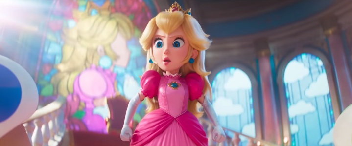 Prinzessin Peach im Film „Super Mario Bros.“.