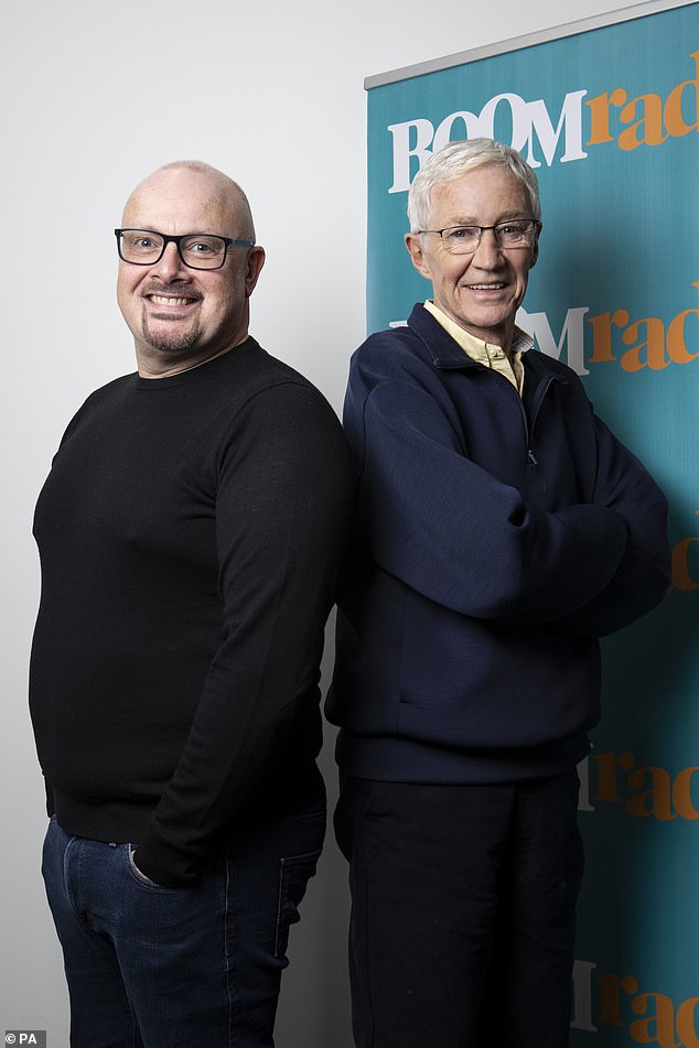Devastated: Paul O'Grady 's radio producer and friend Malcolm Prince has shared a tribute to the late star after his sudden death, saying they all felt 'robbed'