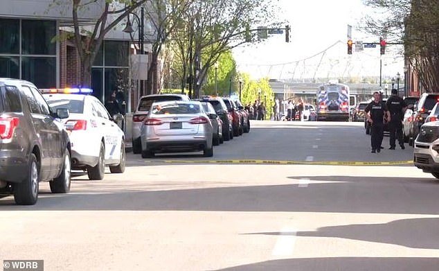 Police in Louisville, Kentucky are responding to an active shooter outside the Old National Bank