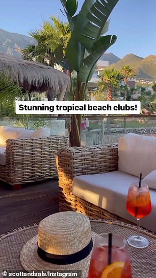 '10/10 Strandhotel im balinesischen Stil.  Atemberaubende tropische Strandclubs.  Kristallklares Wasser und so viel zu tun!'  Sie sagten in einem Instagram-Clip, der mehr als 1,6 Millionen Aufrufe gesammelt hat