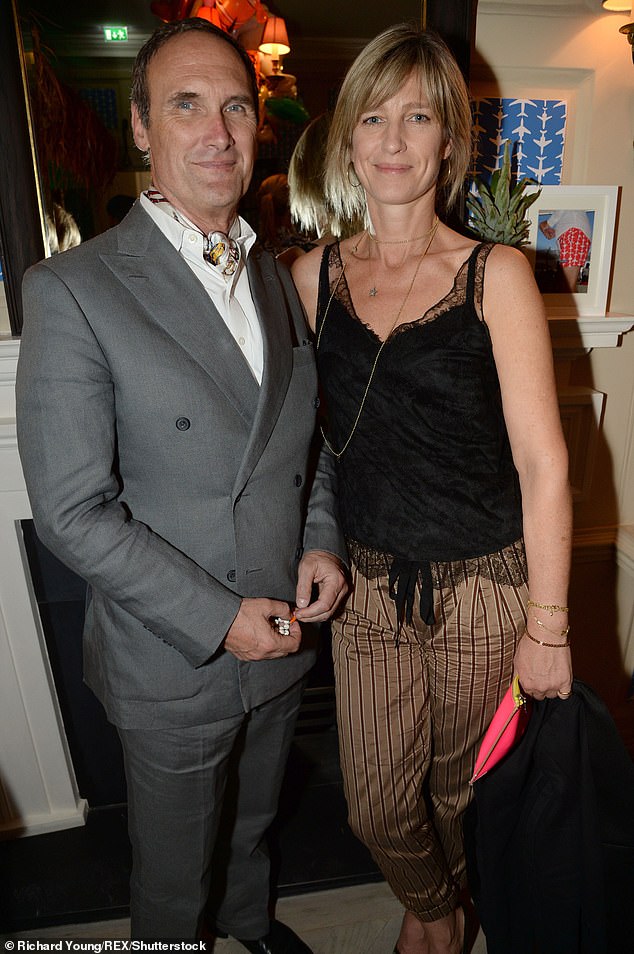 AA Gill und Nicola Formby, zusammen abgebildet in London im Juni 2014