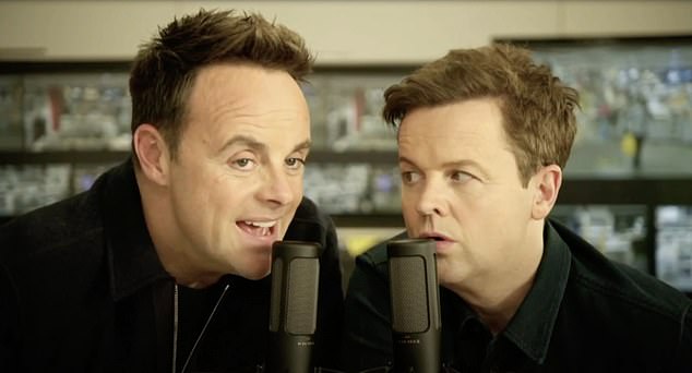 Ant McPartlin (left), one half of comedy duo Ant and Dec, recently revealed his ADHD diagnosis