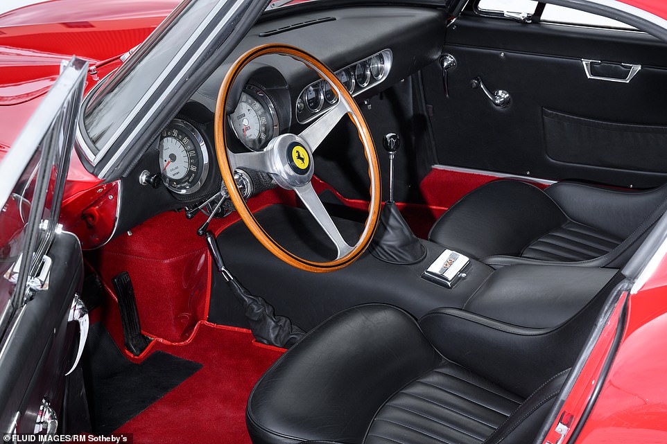 As you can see from this interior shot, the car has been wonderfully preserved and looks like it has barely been sat in. This is the condition of all 14 cars from the Swedish collector's stash of motors being sold by RM Sotheby's in just over a month