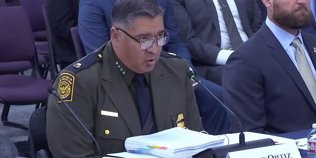 15. März 2023: Grenzschutzchef Raul Ortiz sagt bei einer Anhörung des Heimatschutzes aus.