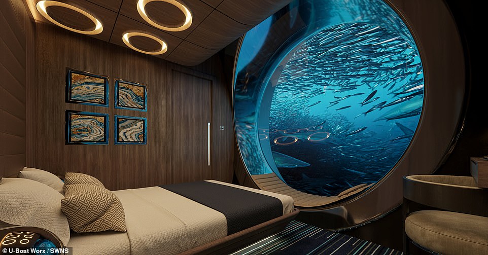 Das Ufer ist genau das Richtige: Die Nautilus bietet Platz für sieben Besatzungsmitglieder und bis zu 10 Gäste und verfügt über geräumige Schlafzimmer