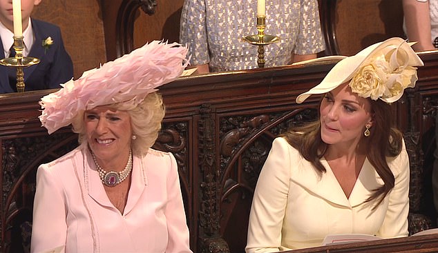 The episode notes that, in contrast to the Queen's reaction to the sermon, some members of the royal family 'appeared amused'