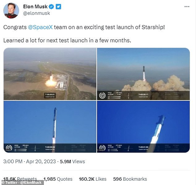 SpaceX CEO, Elon Musk, hinted that there will be another launch in the coming months