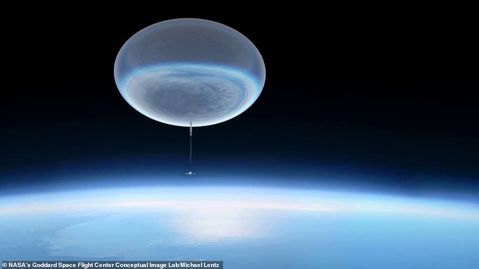 Der Ballon befindet sich nun auf einer 100-tägigen Mission, um das Geheimnis der dunklen Materie im Weltraum zu erforschen
