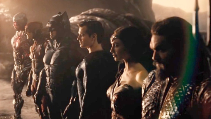 Die Justice League von Zack Snyders Justice League.