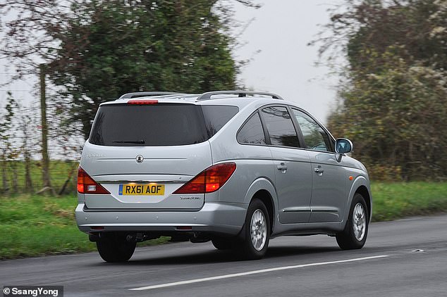 The Ssangyong Rodius was the model of choice for those wanting a family wagon with hearse styling. Just over 3,000 remain on Britain's roads today