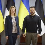 Bei einem Besuch in der Ukraine unterstützt der estnische Premierminister Kiew bei EU- und NATO-Angeboten