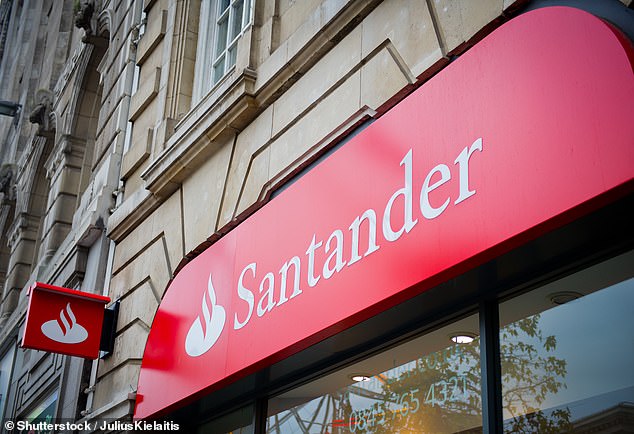 Große Verluste: Santander hat in den letzten drei Monaten des Jahres 2022 35.000 Bankkontowechsel mehr verloren als hinzugewonnen.