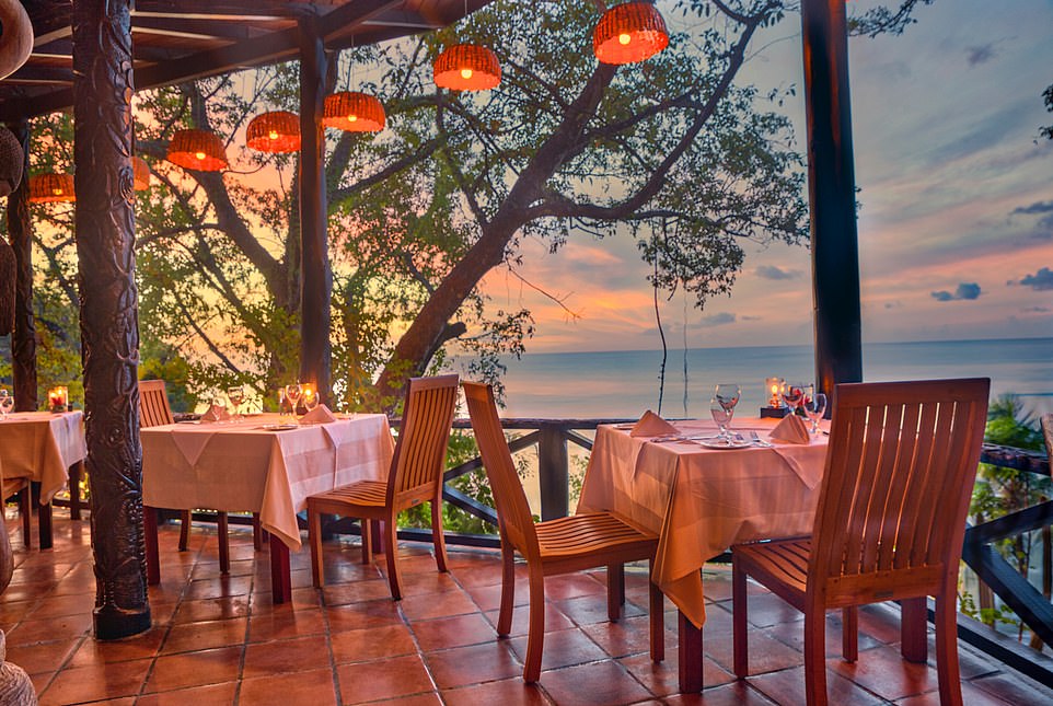 Anse’s stylish Treehouse restaurant – the chef’s tarragon roasted mangrove red snapper with grilled citrus, west Indian chow and shrimp salsa is outstanding, says Frank