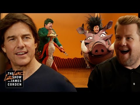 Tom Cruise & James schließen sich der „König der Löwen“-Besetzung an