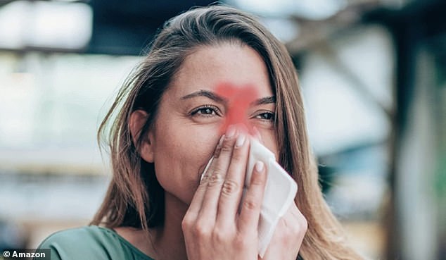 Das C'rcle FlutiCare-Spray zielt auf Nebenhöhlen, verstopfte Nasen und Stellen ab, an denen sich Allergene ansammeln, damit Sie besser atmen können