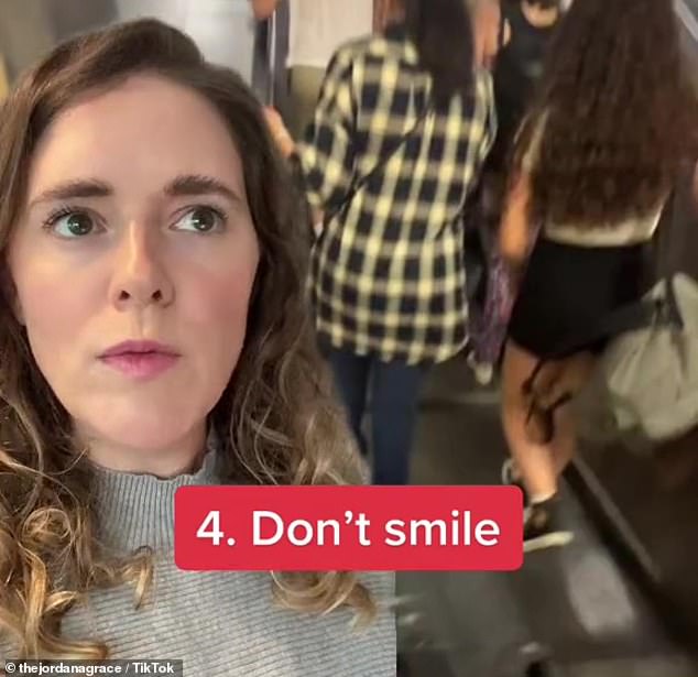 Jordana warnt die Menschen, die Einheimischen in London nicht anzulächeln