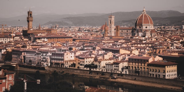 Florenz, Italien, eine der bekanntesten Städte Europas.