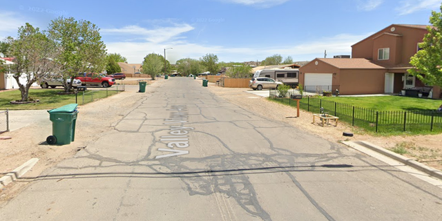 Ein Bild von Google Maps zeigt den ungefähren Ort, an dem Polizisten von Farmington einen Bewohner tödlich erschossen, nachdem sie auf einen Anruf wegen häuslicher Gewalt an der falschen Adresse reagiert hatten. 