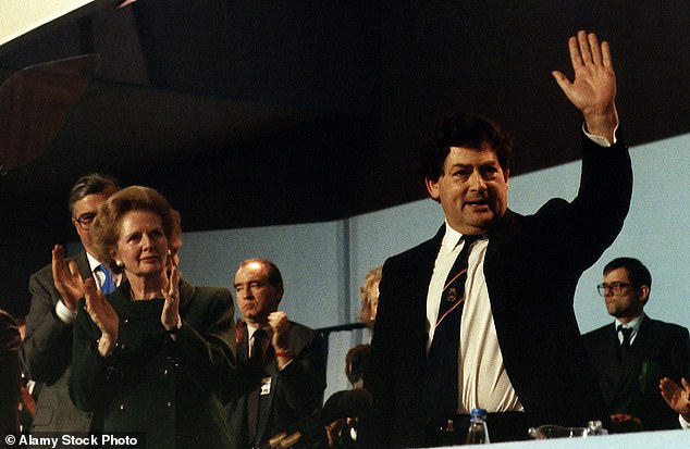Pionier: Nigel Lawson, abgebildet im Jahr 1989, verjüngte die Wirtschaft und schuf den Pep für Sparer