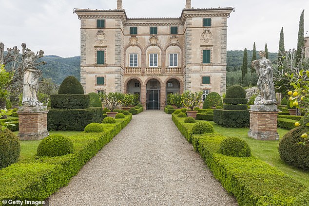 The absolutely stunning Villa Cetinale which is seen in the finale of TV series Succession