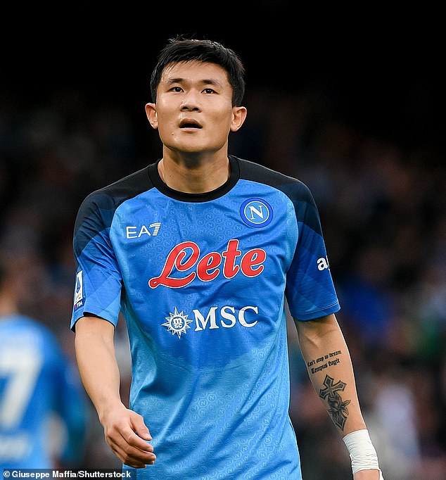 Manchester City hat sich der Liste der Vereine angeschlossen, die an Napoli-Verteidiger Kim Min-Jae interessiert sind