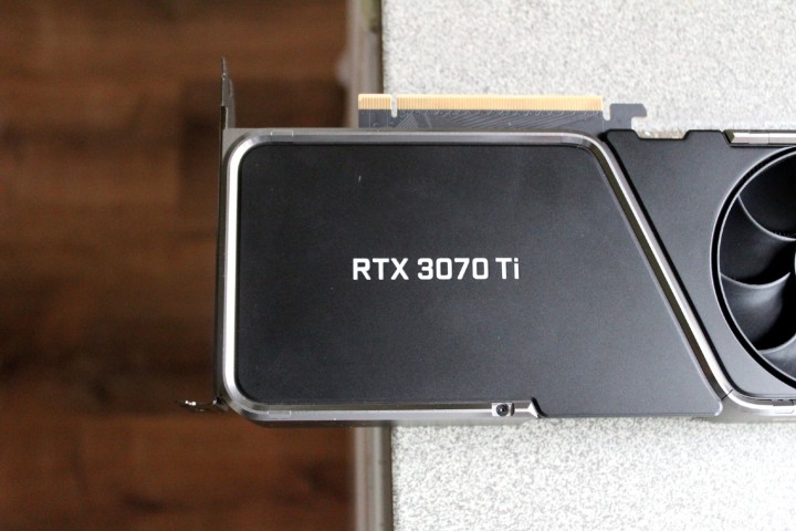 Nvidias RTX 3070 Ti Grafikkarte.