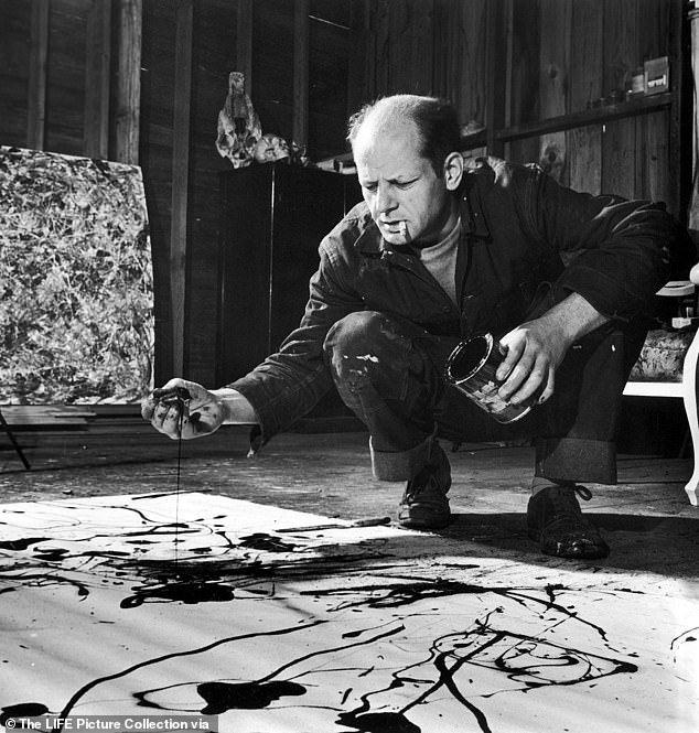 Paul Jackson Pollock (im Bild) war ein Maler und eine wichtige Figur in der Bewegung des abstrakten Expressionismus – und seine Werke sehen denen von Odin sehr ähnlich