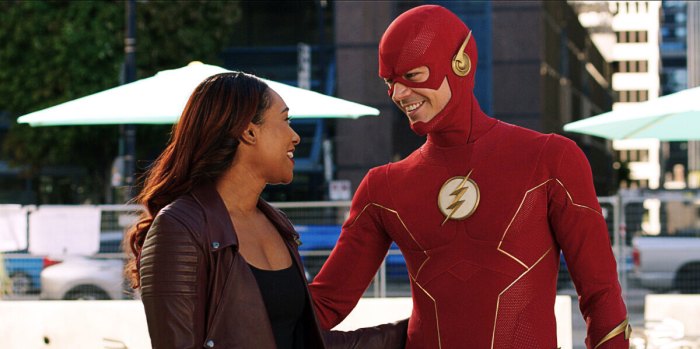 Grant Gustin weist darauf hin, wie das Flash-Finale die Ehe von Barry Allen und Iris West verlassen wird, teilt mit, wie das Werden eines Vaters seine Herangehensweise verändert hat 117
